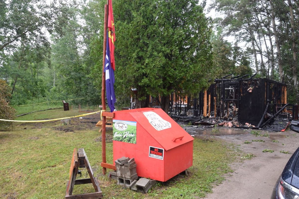 Sheguiandah fire destroys a popular pot dispensary