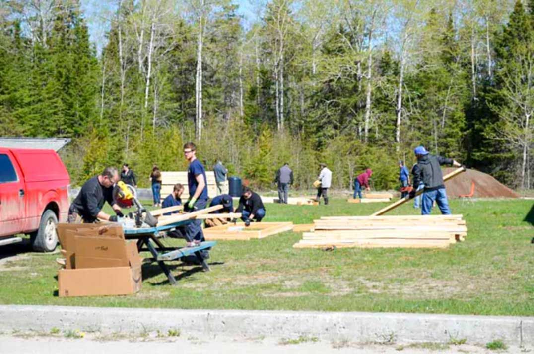Family garden project initiated in Sheshegwaning