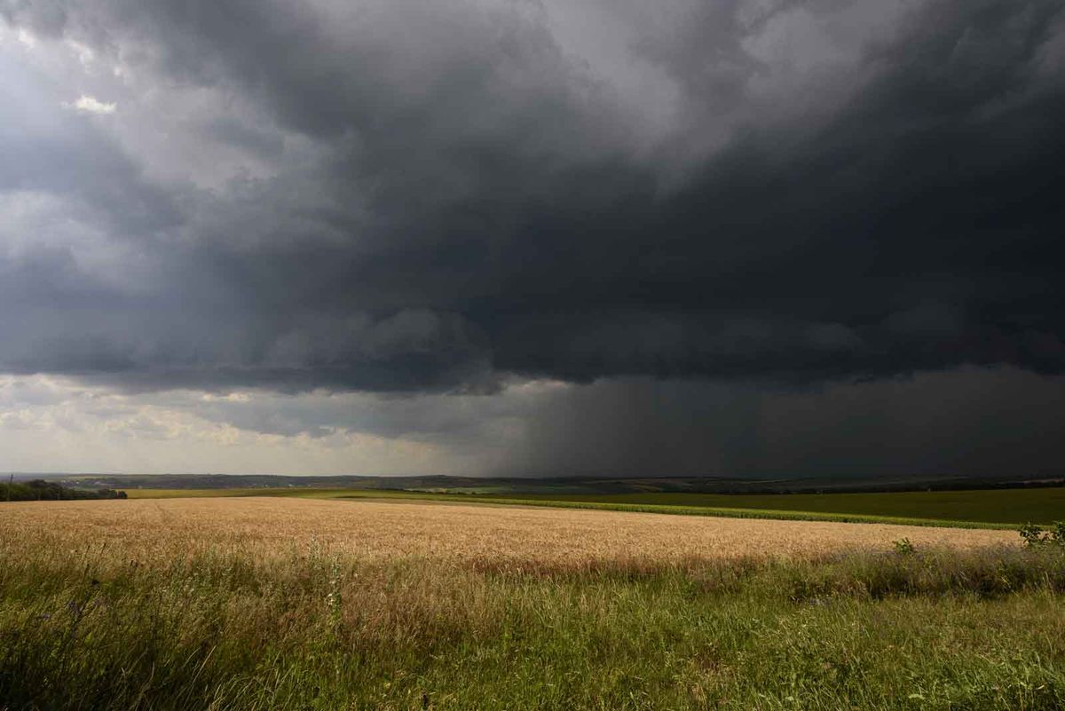 Rainfall amounts of 30 to 50 mm are possible today through Monday