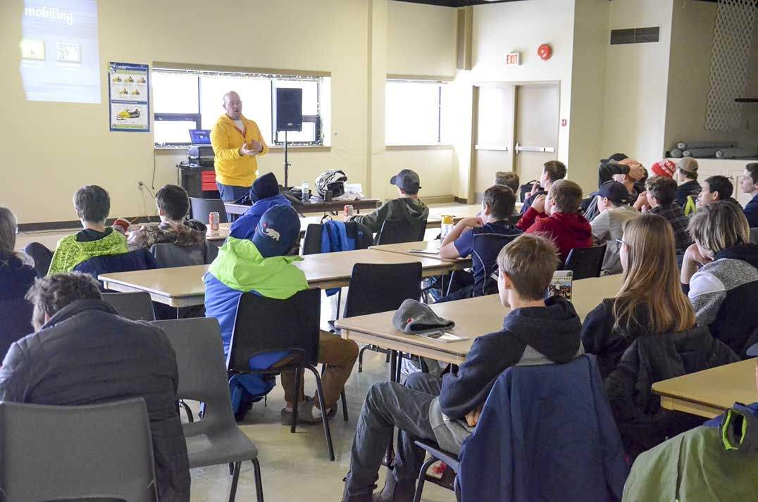 Novice Island sledders learn the ropes
