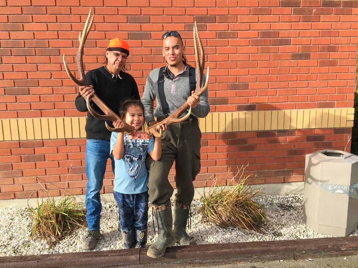 Stitch Manitowabi brings back trophy rack and a great tale