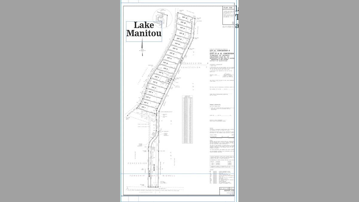 Lake Manitou subdivision unfrozen for Phase I build