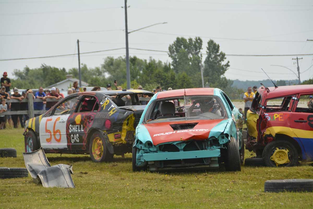 Summerfest smashup derby draws record crowds to fairgrounds