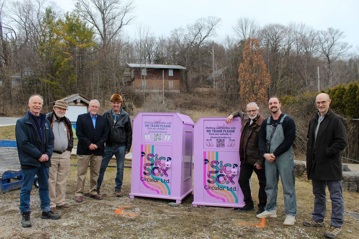 New textile diversion bins make debut on Manitoulin Island