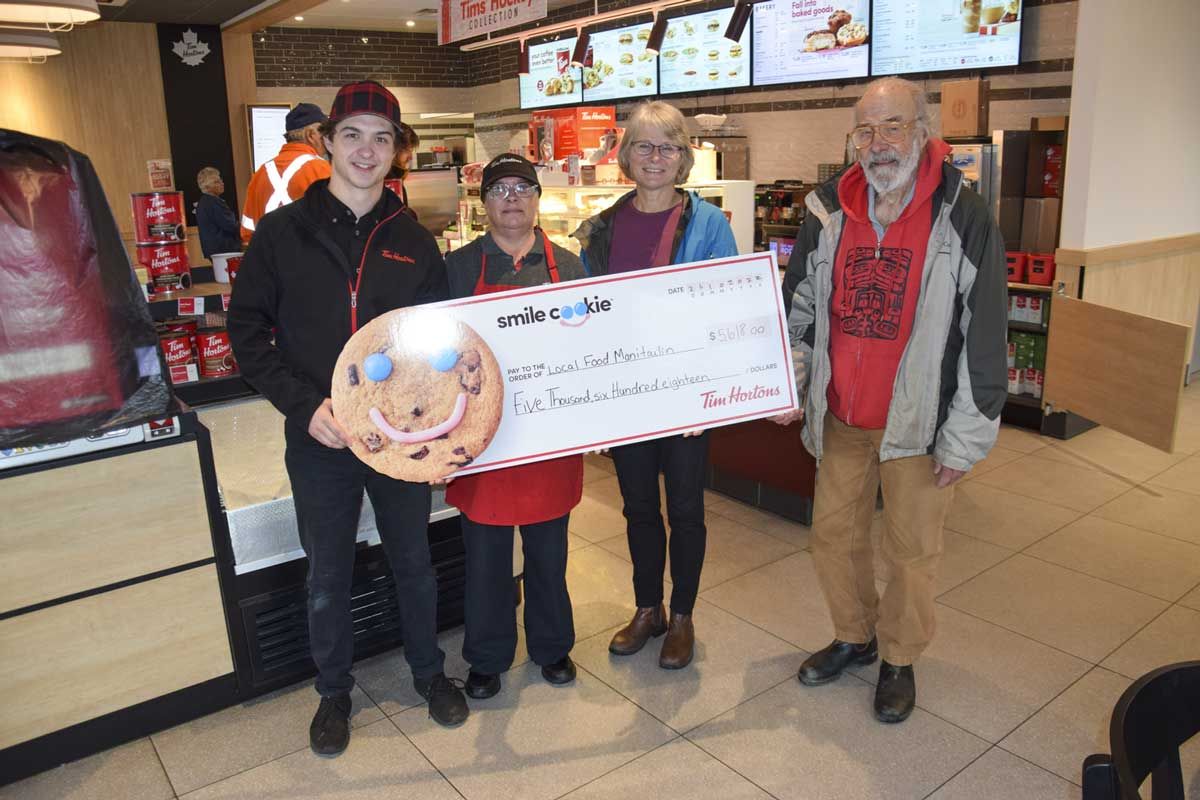 Tim Hortons Smile Cookie donation goes to Good Food Box