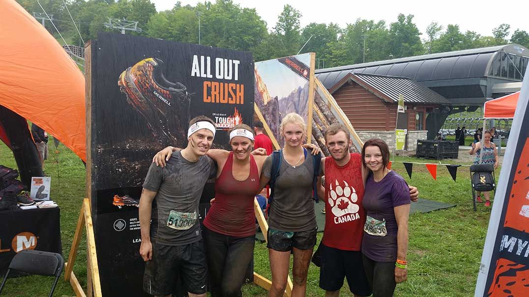 Gore Bay area team takes part in Tough Mudder event