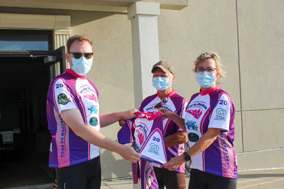 Tour de Meldrum bay raises over $20,000