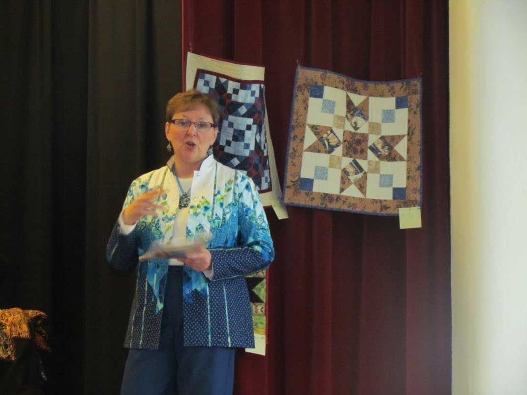 Islanders Quilters Guild welcome guest speaker Jill Thorpe