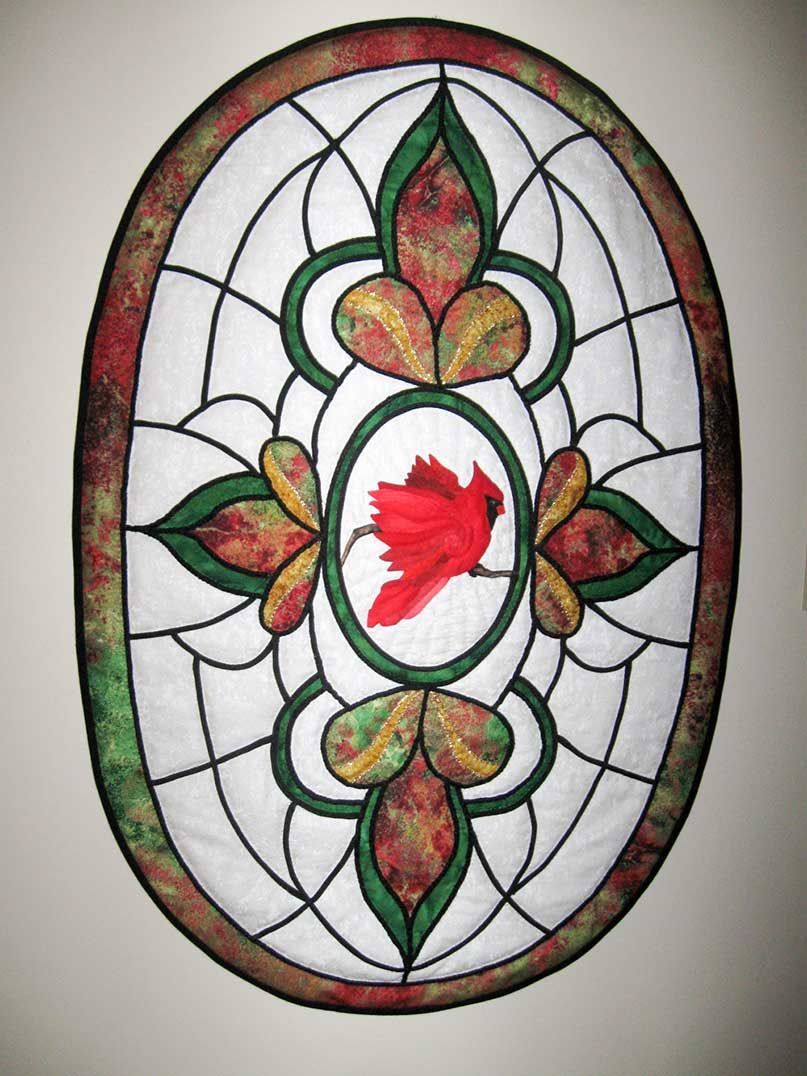 Island Quilters Guild welcome Jill Thorpe home