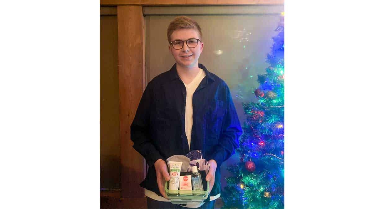 Grade 11 student raising funds for COVID-19 care packages