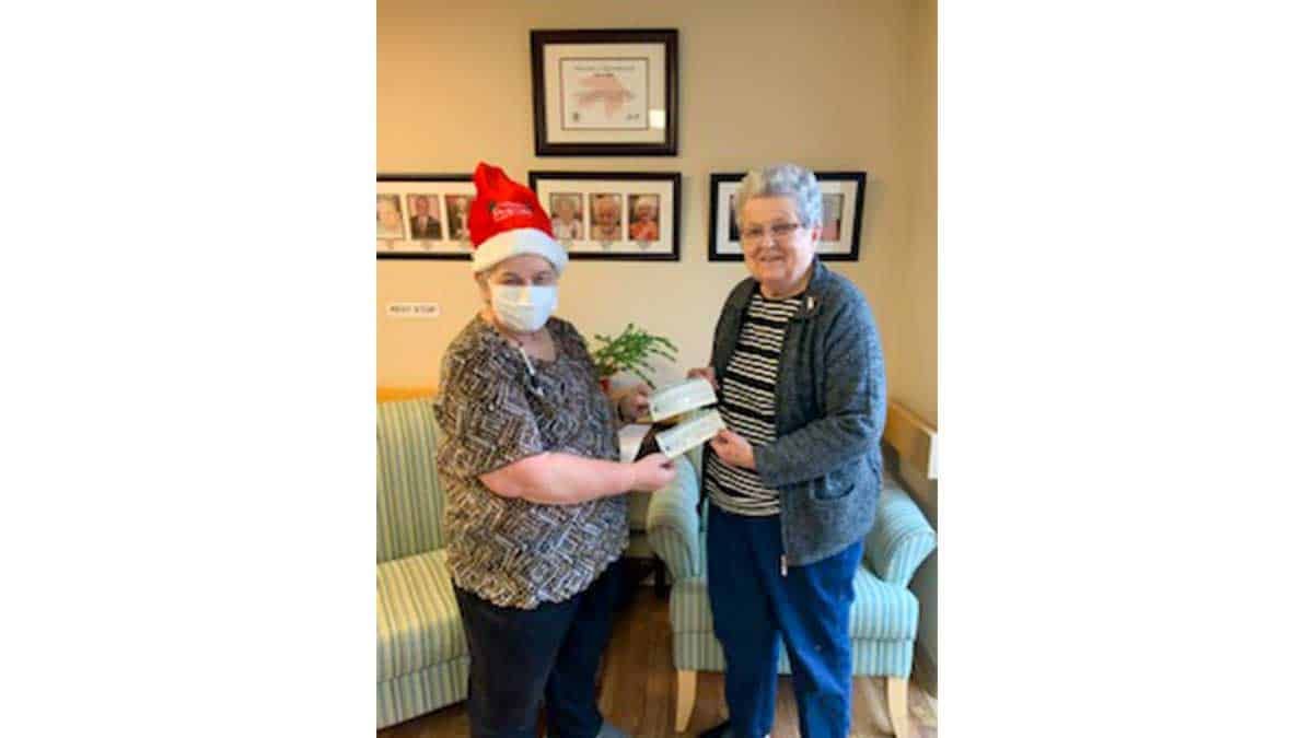 Carmen Walker and family  continue tradition of giving