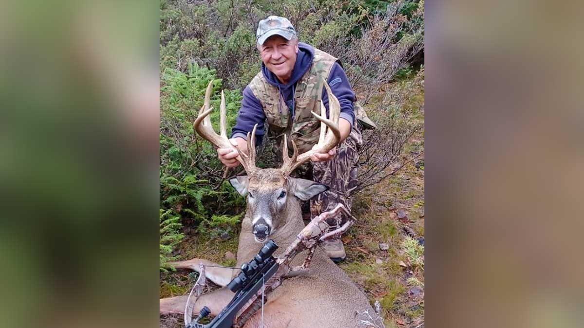 Ice Lake archer bags  trophy buck last week