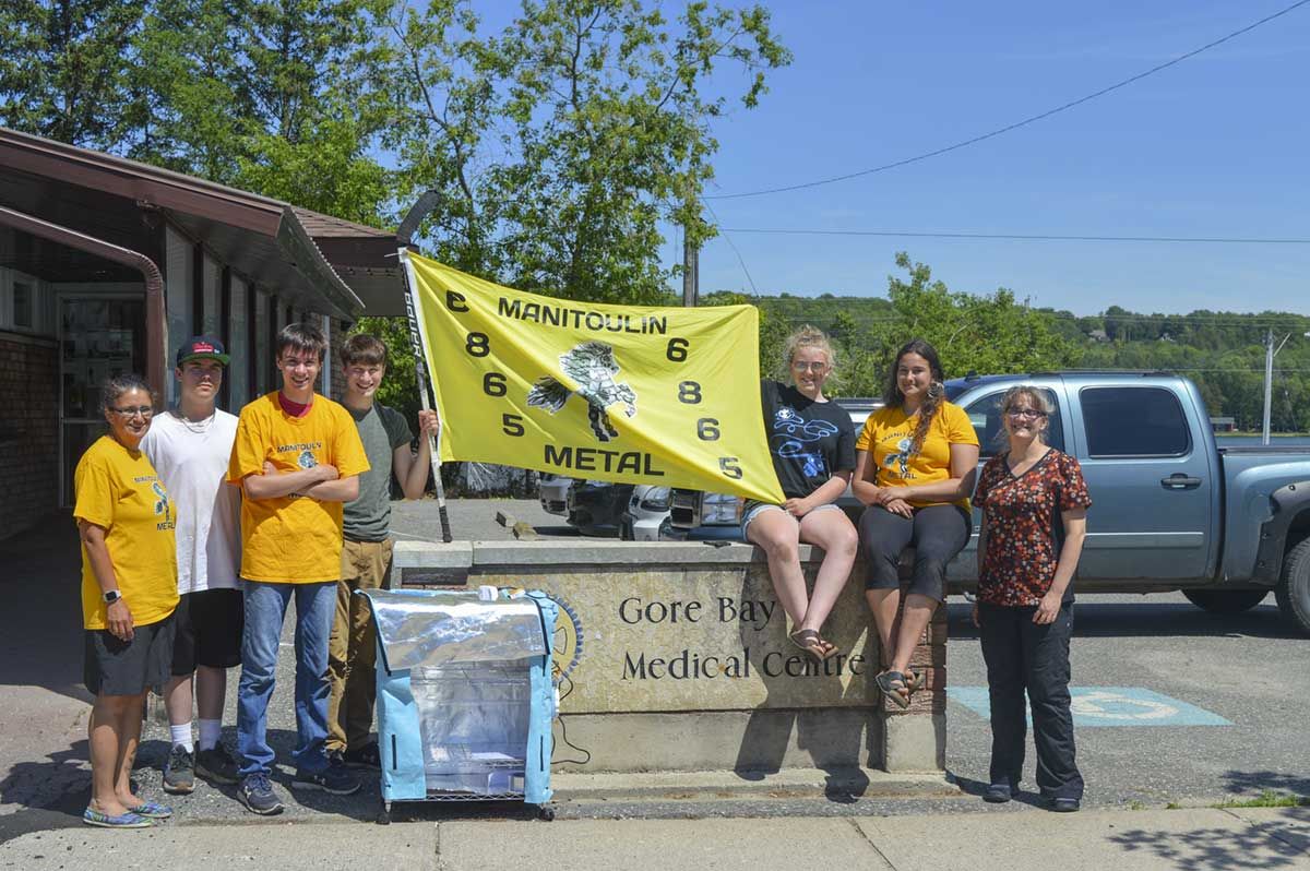 MSS, WHS robotics teams build UV sterilization carts for Island health centres