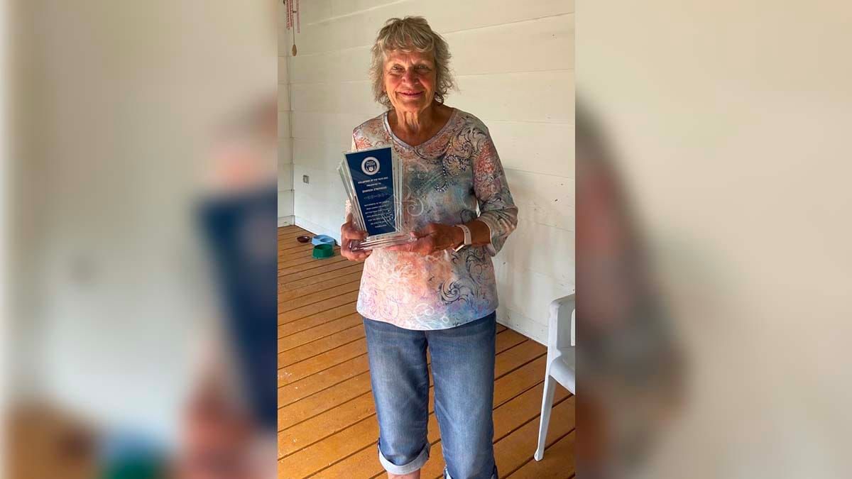 Mindemoya’s Sharon Stephens named Manitoulin North Shore Victim Services Volunteer of the Year