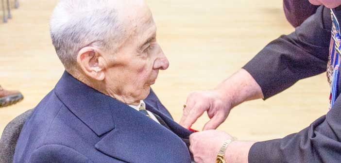 Island vet receives French Legion of Honour medal