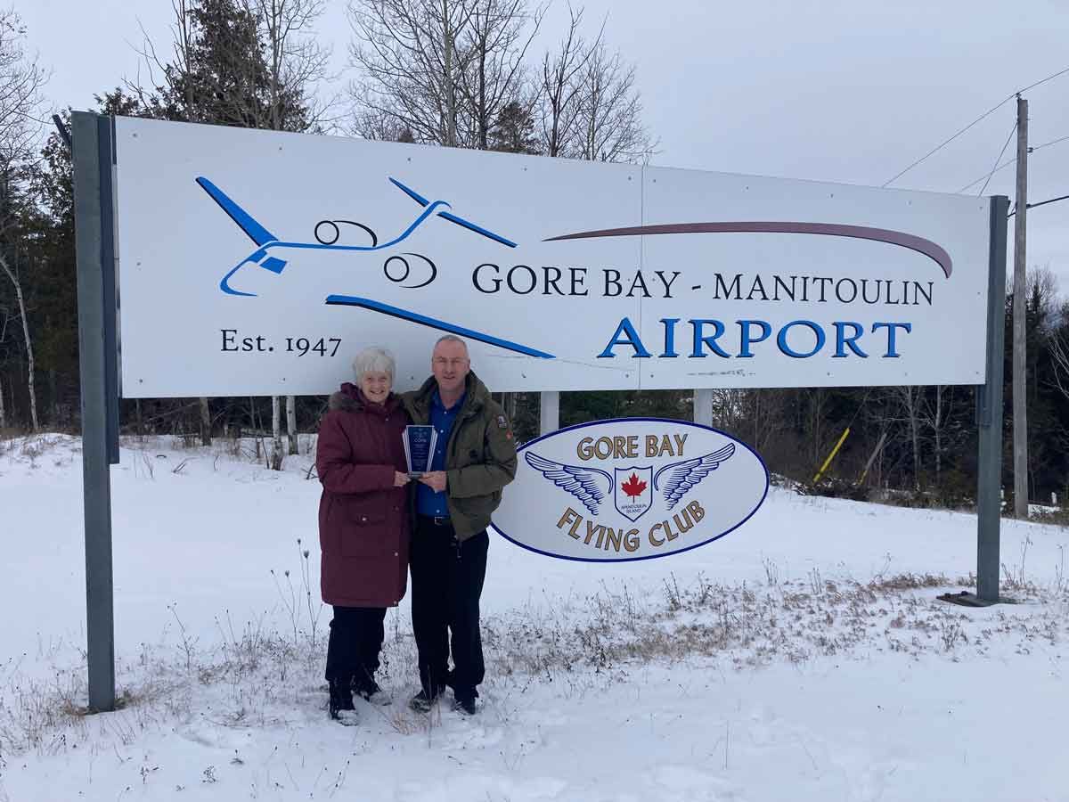 Gore Bay Flying Club/COPA Flight 201 pays tribute to instructor Wade Cook