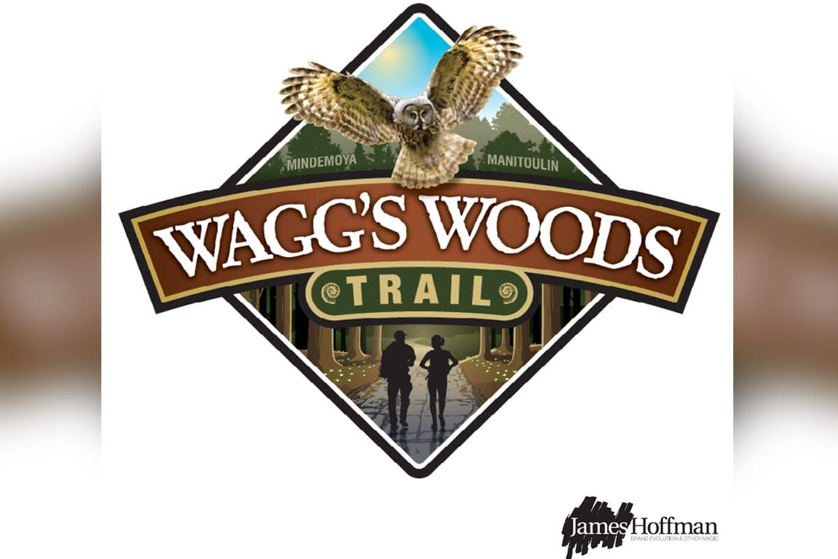 Wagg’s Wood Trail has a nifty new logo designed by James Hoffman