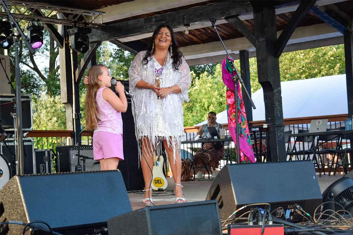 Some sang, some fished, many danced
