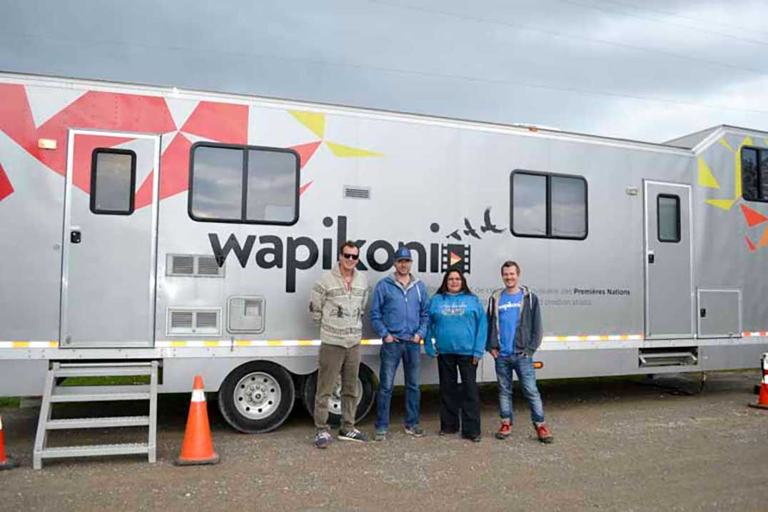 Wapikoni audiovisual and music mobile returns to Wikwemikong