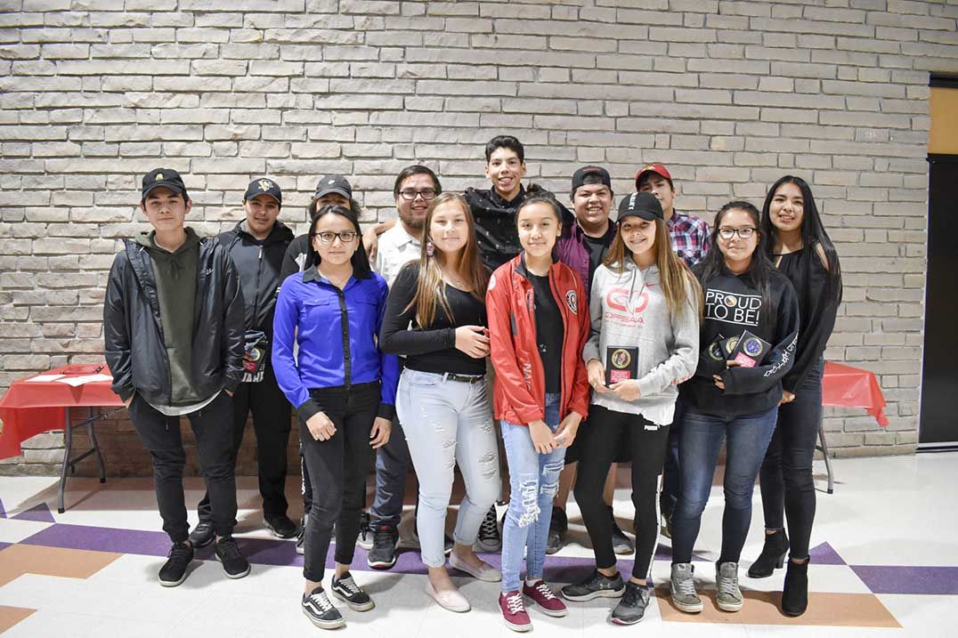 Wikwemikong Warriors athletes celebrated