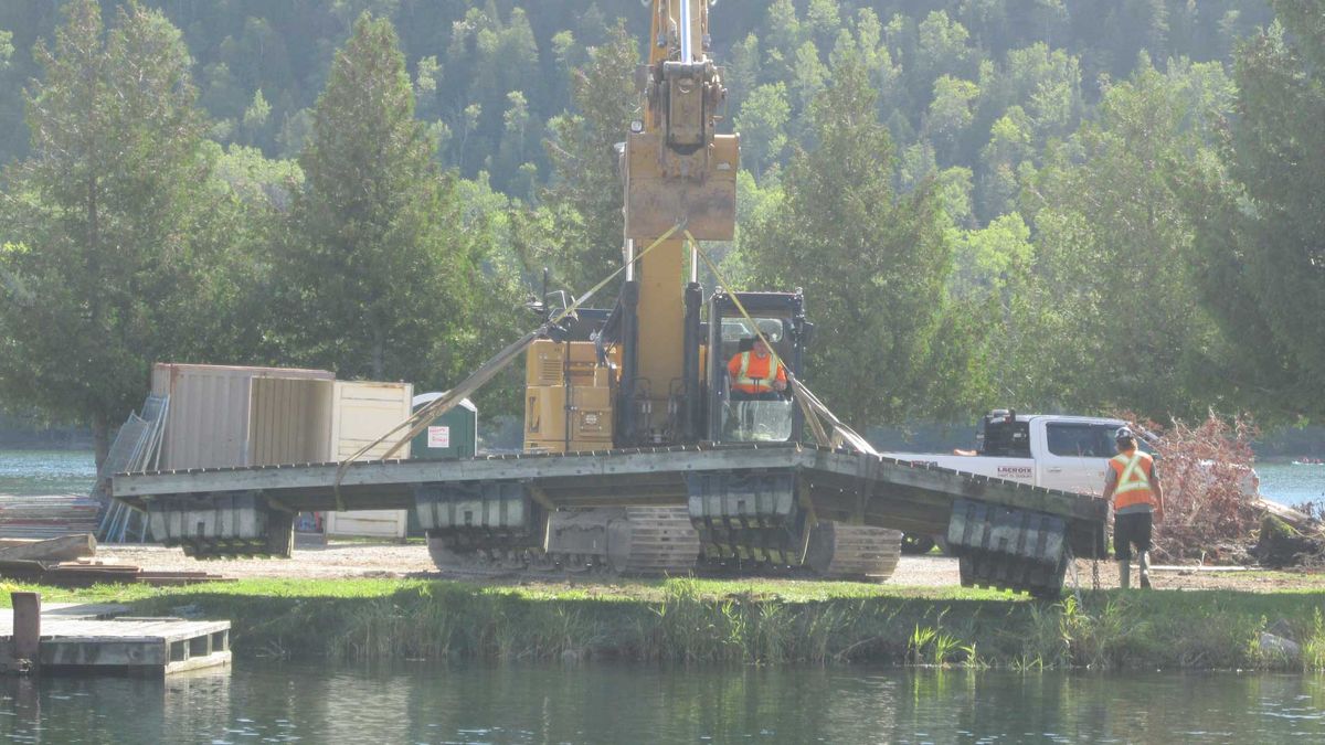 Work begins on Town of Gore Bay’ marina expansion project this week