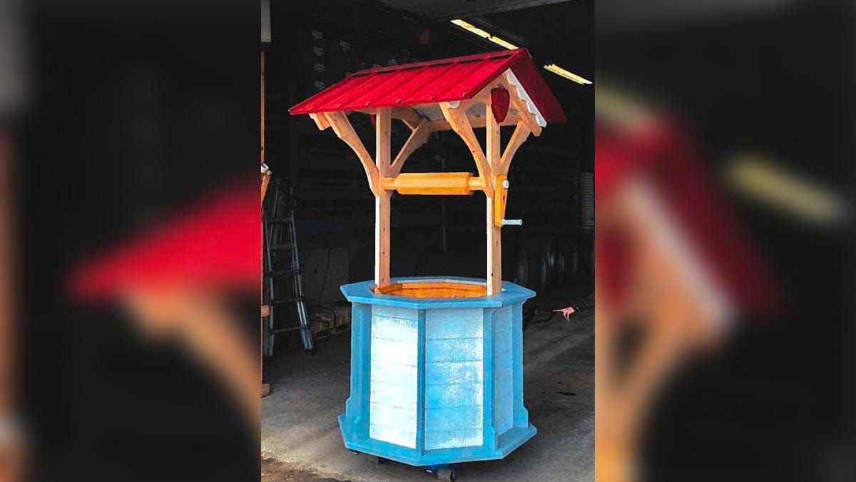 Donated wishing well to adorn Manitowaning waterfront