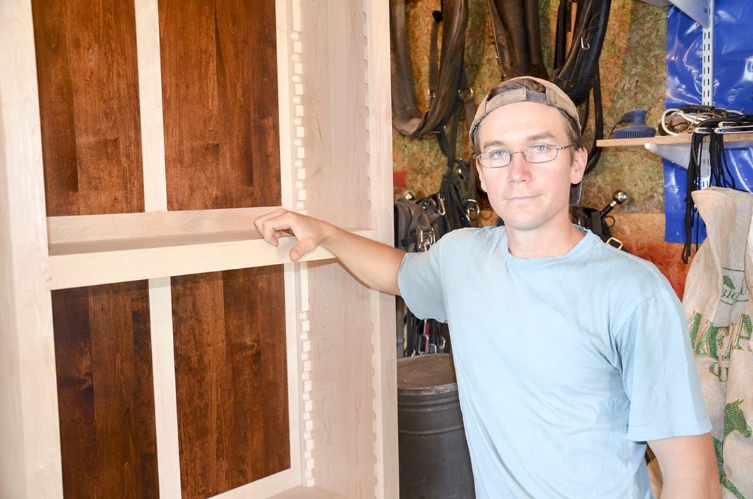 Custom cabinet maker sets up shop