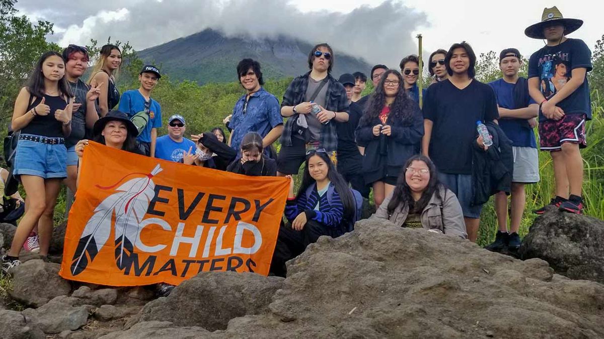 Wiikwemkoong students pave the way on environmental travel