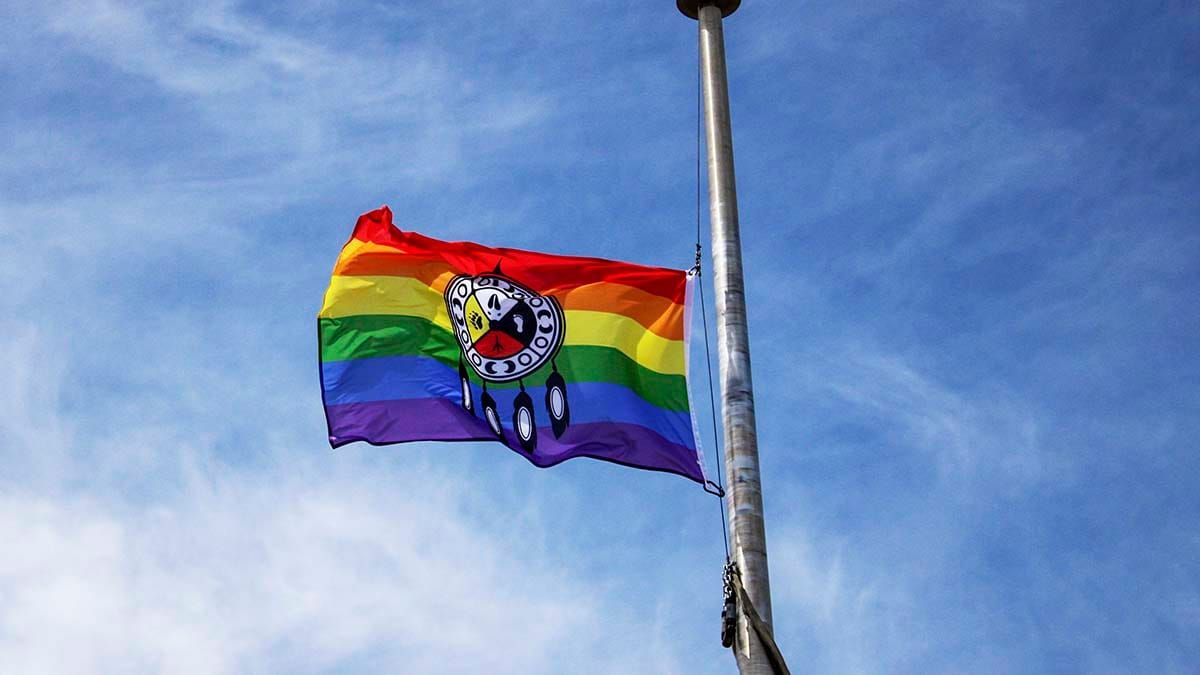Wiikwemkoong raises its first Pride flag