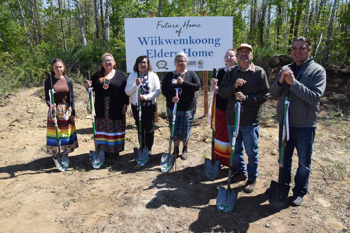 Wiikwemkoong holds ground-breaking event for new elders’ residence