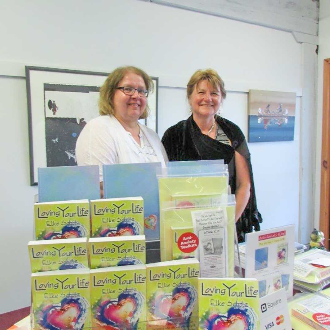 Author Elke Scholz Sparks Creativity Through Expressive Arts Activities at the GB Harbour Centre
