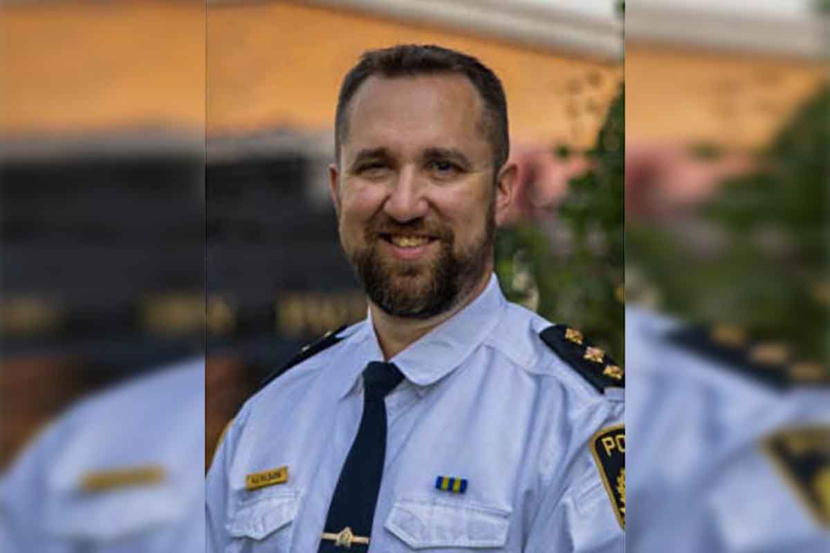 Wikwemikong tribal police services welcomes Anthony Kilburn as staff sergeant