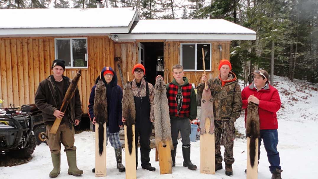 Island youths complete trapper’s course to become licenced trappers