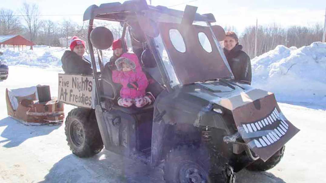 Zhiibaahaasing celebrates annual winter carnival