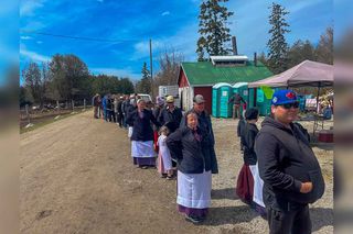 5th annual Amish pork roast, auction school fundraiser  was a huge success