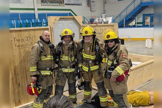 Gore Bay firefighters place well at area challenge