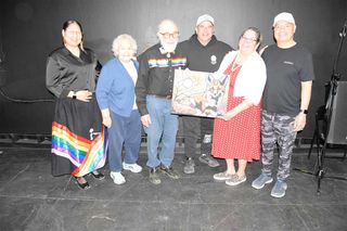 Lynda Trudeau feted at lunch by Debajehmujig Storyteller colleagues and friends