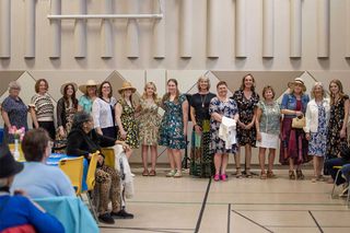 Mindemoya Hospital Auxiliary presented with fashion show proceeds