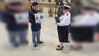 Manitoulin’s Ed Kift Navy Cadet Corps receive warrant, crest
