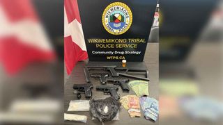 Police seize drugs, currency and replica firearms