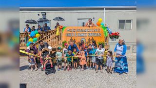 Wiikwemkoong Child and Family  Services celebrates new temporary offices