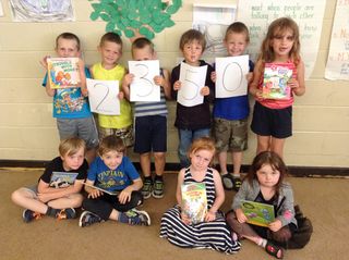 Young students prolific at reading books
