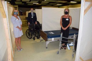 Manitoulin COVID-19 leadership committee impressed by Little Current field hospital site