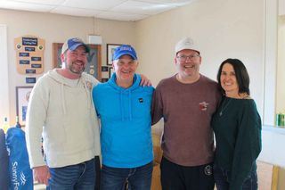 Hard fought battles for supremacy in fun-filled Gore Bay curffle