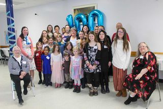 1st Western Manitoulin SBGPR celebrate the 100th Girl Guides and Girls Scouts World Thinking Day