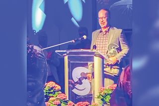 Manitoulin Transport’s Jeff Smith is recognized as Executive of the Year