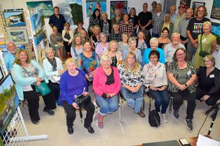 Ivan Wheale bids farewell at46th annual La Cloche Art Show