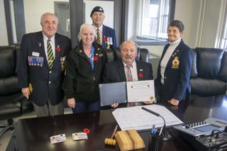 Wear a poppy to remember the high cost of war