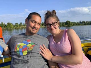Little Current couple gets engaged high over North Channel