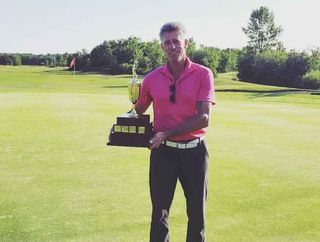 Denis Audette, winner of the 2023 Rainbow Ridge Golf Course Men’s Open championship.